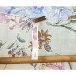 Free People  Small Lucky Penny Wrap Top in Dahlia Combo Multicolor Floral Print Photo 10