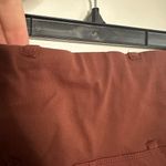 Athleta  Trekkie Hybrid Crop Tight Trail Pants Cognac Brown Women's Size 6 Photo 7