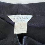 Misook Exclusively  PL Black Knit Full Length Elastic Pull On Pants Straight Leg Photo 4