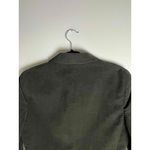 Theory ‎ Women's Hunter Green Corduroy Notched Label Blazer Jacket Size 8 Photo 3