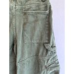 Edikted Cargo Pants Green Wide Leg Utility Pockets High Rise Y2K Streetwear Sz S Photo 4