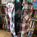 Eddie Bauer plaid cozy flannel XS boyfriend fit button down shirt Photo 0