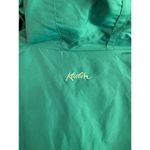 Vintage Kaelin Teal Tribal size 12 windbreaker jacket Blue Photo 7