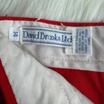 David Brooks LTD High Waisted Wide Leg Pants Trousers Career Size 14 Red Photo 4