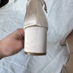 Badgley Mischka Jewel Joanne Embellished Block Heel Sandal‎ Champagne Cream 9 Tan Photo 5