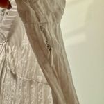 SheIn  LWD White Textured Mini Dress Ties in front off or on shoulder Dainty Photo 3