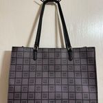 Steve Madden Gray and Black Logo Tote Photo 1
