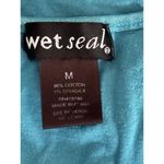 Wet Seal Vintage Y2K  Spaghetti Strap Essential Cute Blue Tank Top Shirt Size M Photo 3
