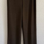 Missoni Vintage  Dark Brown Straight Leg Pants Size 44 Photo 0