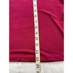 CeCe  Womens Ruffle Neck 3/4 Semi Sheer Embroidered Sleeve Plumeria Size L Photo 5