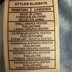 Anthropologie BB Dakota Steve Madden Deep‎ Skies Ombré Ruched Dress Size L NWT Blue Size L Photo 3