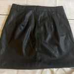 Wild Fable Women's Faux Leather Moto Mini Skirt  Black Size 2 NWT Photo 5