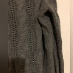 American Eagle Cold Shoulder Gray Turtleneck Sweater Photo 4
