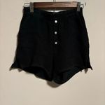 NWOT DONNI. Waffle Henley Short Button Photo 9