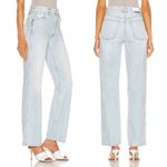 RE/DONE • 90s High Rise Loose jeans Perfect Light Indigo wash button fly baggy Photo 14