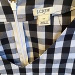 J.Crew Black and White Checkered Mini Dress Photo 2