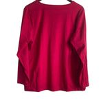 Christmas PJs Set Women 1X Red Long Sleeve Holiday Novelty Print Lounge Festive Size XL Photo 3