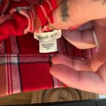 Aerie  Red Plaid Skirt Photo 2