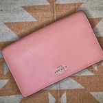 Coach Baby Pink Clutch Wallet Photo 0