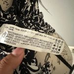 ZARA New with tags Floral Black and White Women's Top size L with front straps Photo 3