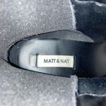 Matt & Nat Montroyal Vegan Leather Chunky Boot EU Size 41 Black Photo 8