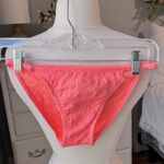 Forever 21 Bikini Low Rise Cheeky Coral Swimsuit Bottom Womens Small New Photo 5