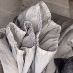 Vintage JCPenney Ski Wear Silver Ski & Snowboard Bibs Small Photo 6