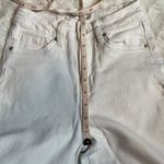 Ymi  Dream Jeans Ankle High Rise White 1 25‎ Denim Jean Raw Hem Photo 6