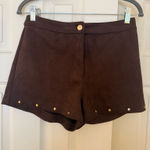 & Other Stories Brown Mini Shorts Photo 0
