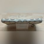 Coach  Poppy Signature Lurex Jacquard Wallet - Silver Photo 6