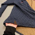 Tommy Bahama Jeans Quilted Snap Button Jacket Navy Blue Women's L Size L Photo 6