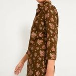 Tuckernuck Hazel Floral Corduroy Mini Dress S Brown Clifton Fall Floral NWT Photo 5