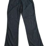 Elie Tahari  Vintage Tone on Tone Circles Black Trouser Pants Size 4P Petite Photo 0