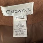 Chadwick's  Linen Blend Blazer and Skirt Set Photo 9