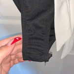 Boohoo  White Black Tie Front Bodysuit Size 4 Photo 5