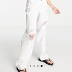 Only  White Straight Leg Jeans Photo 3