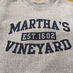 Jake Austin women’s Martha’s Vineyard crew neck sweater shirt size small . Gray Photo 1