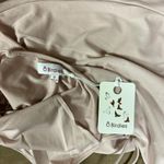 NWT 8 Birdies Boutique Brand Ruched Baby Pink Mini Dress with open back size S Photo 6