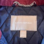 Banana Republic Women's  Navy Blue Quilted Full Zip-Up Vest Size X-Small Pockets Photo 5