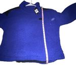 Under Armour Women's UA Sherpa Fleece Mock Neck Jacket Pullover Blue / Black Size XL NWOT Photo 5