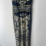 eci jumpsuit. Size XS. Light and airy. Black and yellow. Long length. Black Photo 2