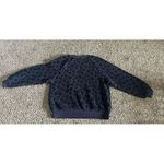 Old Navy  blue fuzzy long‎ sleeve shirt size large Photo 6