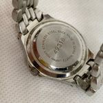 Women’s USA flag dial watch vintage silver tone quartz rotating bezel running Photo 6