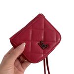 Steve Madden  Red Quilted Wallet Photo 0