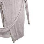 ALLSAINTS Spitalfields Beige Asymmetrical Hem Merino Wool Sweater Dress 4 Photo 7