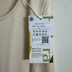 Halara  Light Beige Tank Mini Dress Size Medium New Photo 2