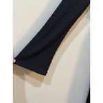 Likely  Eila Cutout Waist‎ Long Sleeve Dress in Black Textured Size 8 Photo 10