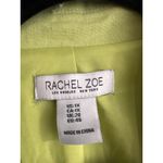 Rachel Zoe Linen Blend Chartreuse Blazer size 1X Photo 1