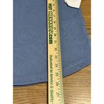 Athleta  Floral‎ Blue Essential V-neck Mesh Trim Short Sleeve T-Shirt size XS NWT Photo 3