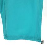 Chico's Chico’s Pull-On Ankle Pants w/ Toggle Hems – Teal – Size 2 (L / US 12) NWT Photo 6